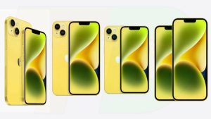 iPhone 14 sarı